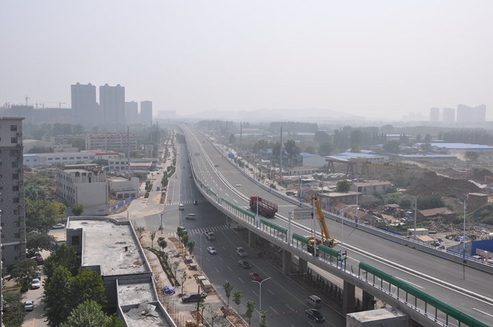 济南市二环西路地面道路及环境建设蘑菇视频