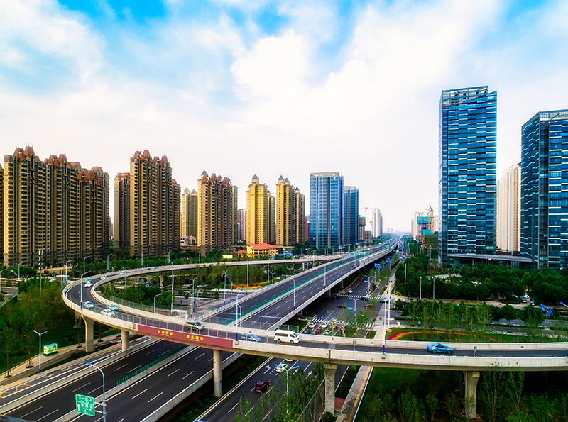 济南市北园大街快速路西延建设蘑菇视频